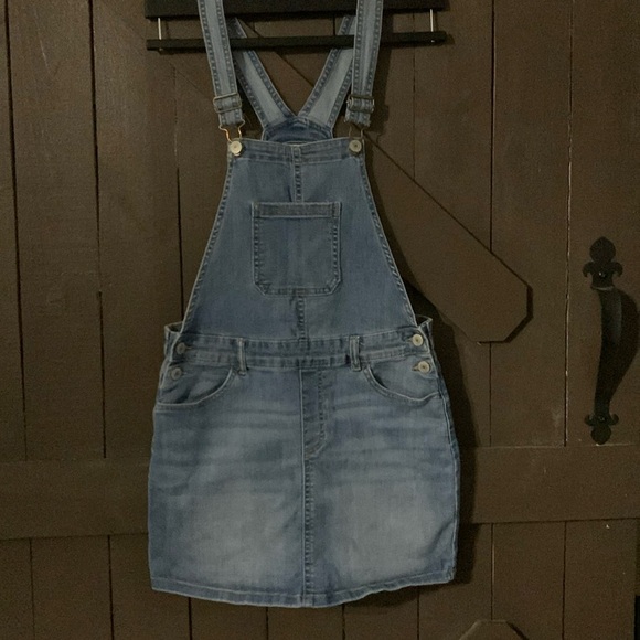 There A Bouts Other - There Abouts- slightly used girls overalls skirt